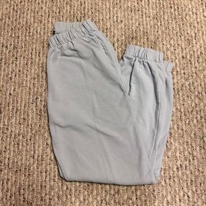Light blue brandy Melville sweatpants